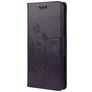 Mobigear Flowers Samsung Galaxy A53 Hoesje Bookcase Portemonnee - Paars
