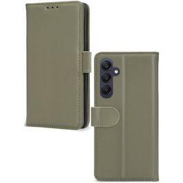 Mobilize Premium Gelly Wallet Samsung Galaxy A25 Hoesje Bookcase Portemonnee - Groen