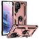 Mobigear Armor Ring Samsung Galaxy S23 Ultra Hoesje Hardcase Backcover Shockproof met Ringhouder - Roségoud