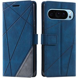 Mobigear Rhombus Google Pixel 9 Pro Hoesje Bookcase Portemonnee - Blauw