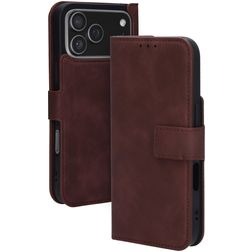 Mobiparts Classic Wallet iPhone 17 Pro Max MagSafe Hoesje Bookcase - Velvet Red