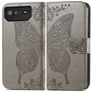Mobigear Butterfly ASUS ROG Phone 6 Hoesje Bookcase Portemonnee - Grijs