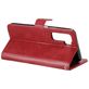 Mobigear Zipper Huawei P40 Lite 5G Hoesje Bookcase Portemonnee - Rood