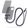 Mobilize Lanyard Universeel Verstelbaar Telefoonkoord - Blauw / Rood
