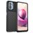 Mobigear Groove POCO M5s Hoesje Flexibel TPU Backcover - Zwart