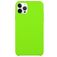 Mobigear Rubber Touch iPhone 15 Pro Siliconen Hoesje Backcover - Lime