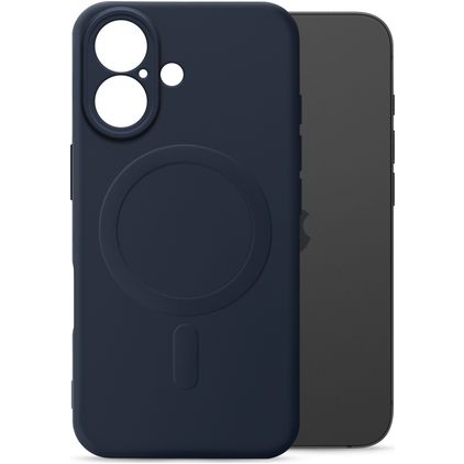 My Style Protective Flex iPhone 16 MagSafe Hoesje Flexibel TPU Backcover - Marineblauw