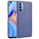 Mobigear Croco OPPO Reno 4 Hoesje Hardcase Backcover - Blauw