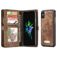 Caseme 008 iPhone X Hoesje Uitneembare 2in1 Bookcase Portemonnee - Bruin