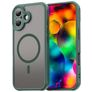 Mobigear Shockproof iPhone 18 MagSafe Hoesje Hardcase Backcover - Groen