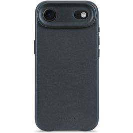 Decoded iPhone Air Hoesje Echt Leer Backcover Shockproof - Navy Shadow