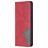 Mobigear Rhombus Slim OPPO Reno 4 Hoesje Bookcase - Rood