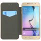 Mobilize Slim Booklet Samsung Galaxy S6 Hoesje Bookcase - Snake Apricot