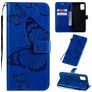 Mobigear Butterfly Samsung Galaxy A51 Hoesje Bookcase Portemonnee - Blauw