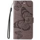 Mobigear Butterfly Xiaomi 14T Hoesje Bookcase Portemonnee - Grijs