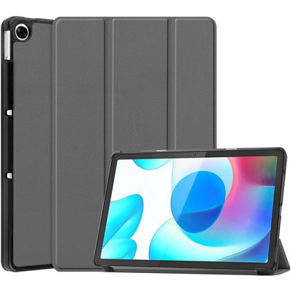 Mobigear Tri-Fold Realme Pad 10.4 (2021) Hoes Bookcase - Grijs