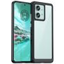 Mobigear Crystal Motorola Edge 40 Neo Hoesje Hardcase Backcover - Zwart