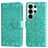 Mobigear Sunflower Samsung Galaxy S26 Ultra Hoesje Bookcase Portemonnee - Groen