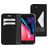 Mobiparts Classic Wallet iPhone SE (2020) Hoesje Bookcase Portemonnee - Zwart