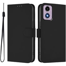 Mobigear Urban Wallet Motorola Moto G04 Hoesje Bookcase Portemonnee - Zwart