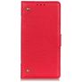 Mobigear Ranch Xiaomi Redmi 9A Hoesje Bookcase Portemonnee - Rood