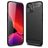 Mobigear Brushed Slim iPhone 13 Hoesje Flexibel TPU Backcover - Zwart
