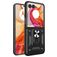 Mobigear Armor Ring Motorola Razr 50 Ultra Hoesje Hardcase Backcover Shockproof met Ringhouder - Zwart