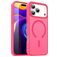 Mobigear Shockproof iPhone 17 Pro Max MagSafe Hoesje Hardcase Backcover - Rose Red