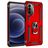 Mobigear Armor Ring Motorola Moto G52 Hoesje Hardcase Backcover Shockproof met Ringhouder - Rood