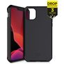 ITSkins SpectrumSolid iPhone 12 Pro Max Hoesje Flexibel TPU Backcover Shockproof - Plain Black