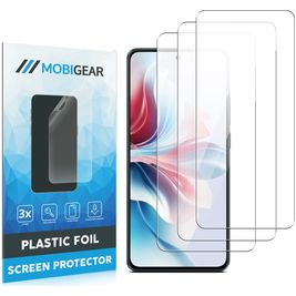 Mobigear OPPO Reno 11F Screenprotector Folie - Case Friendly (3-Pack)