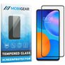 Mobigear Premium Huawei P Smart (2021) Glazen Screenprotector - Case Friendly - Zwart