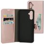 Mobiparts Classic Wallet Samsung Galaxy A14 Hoesje Bookcase Portemonnee - Roze