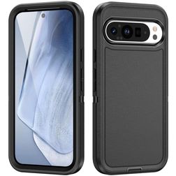 Mobigear Rugged Google Pixel 9 Pro Hoesje Hardcase Backcover Shockproof - Zwart