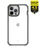 ITSkins SupremeClear iPhone 13 Pro Max Hoesje Hardcase Backcover Shockproof - Transparant / Zwart
