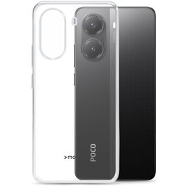 Mobilize Gelly Case Doorzichtig POCO X7 Pro Hoesje Flexibel TPU Backcover - Transparant
