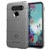 Mobigear Rugged Shield LG K51s Hoesje Flexibel TPU Backcover Shockproof - Grijs