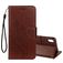Mobigear Flowers iPhone XR Hoesje Bookcase Portemonnee - Bruin