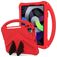 Mobigear AeroArmor iPad 10 (2022) Kinder Tablethoes met Handvat + Stylus Houder - Rood