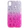 Mobigear Design iPhone XS Max Hoesje Flexibel TPU Backcover - Magenta