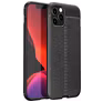 Mobigear Luxury iPhone 12 Hoesje Flexibel TPU Backcover - Zwart