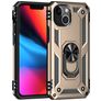 Mobigear Armor Ring iPhone 13 Mini Hoesje Hardcase Backcover Shockproof met Ringhouder - Goud
