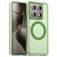 Mobigear Shockproof Xiaomi 14T MagSafe Hoesje Hardcase Backcover - Groen