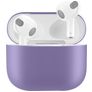 Mobigear Colors Apple AirPods 3 Hoesje Flexibel Siliconen - Paars