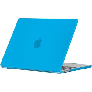 Mobigear Matte MacBook Air 13 Inch (2022-2026) Hoes Hardshell Laptopcover MacBook Case - Blauw - Model A2681 / A3113 / A3240 / A3449