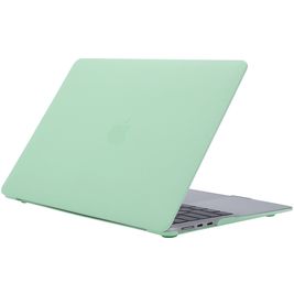 Mobigear Cream Matte MacBook Air 15 Inch (2023-2025) Hoes Hardshell Laptopcover MacBook Case - Groen - Model A2941 / A3114 / A3241