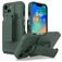 Mobigear Explorer iPhone 14 Hoesje Hardcase Backcover Shockproof met Standaard - Groen