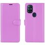 Mobigear Classic OnePlus Nord N10 5G Hoesje Bookcase Portemonnee - Paars
