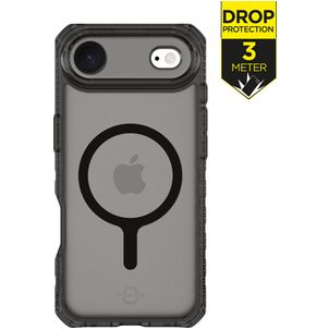 ITSKINS Level 2 HybridMagFrost R iPhone Air MagSafe Hoesje Hardcase Backcover Shockproof - Zwart