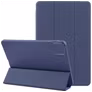 Mobigear Tri-Fold Gel iPad Pro 11 Inch (2025) Hoes TPU,Kunstleer Bookcase - Donkerblauw